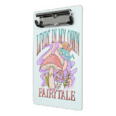 自分のおとぎ話でLivin' – カエル&キノコ ミニクリップボード (アングル2)