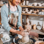 自分のおばあちゃん最高のの調理師Ever Photo Emプロンを作成 エプロン