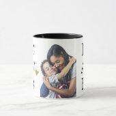 自分のおばさん最高のの写真を作る マグカップ (中央)