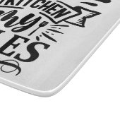 自分のおもしろいキッチンのルール カッティングボード (角)