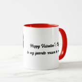 自分のお気に入りのスマイル理由 マグカップ (正面右)