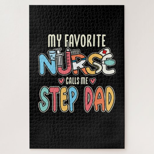 自分のお気に入りのナースがステップパパを呼び出す ジグソーパズル (縦)