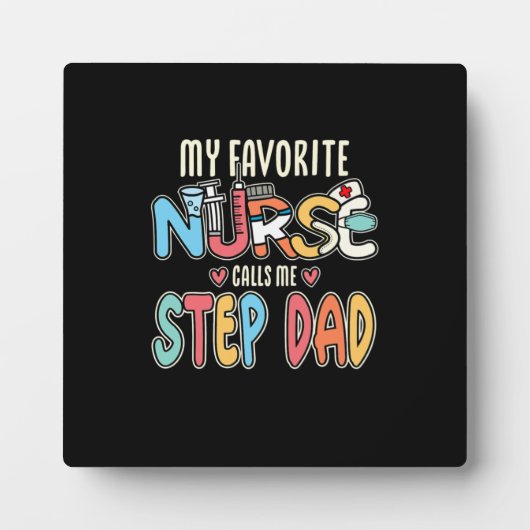 自分のお気に入りのナースがステップパパを呼び出す フォトプラーク (正面)