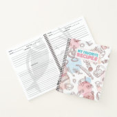 自分のお気に入りのレシピ ノートブック (内部)