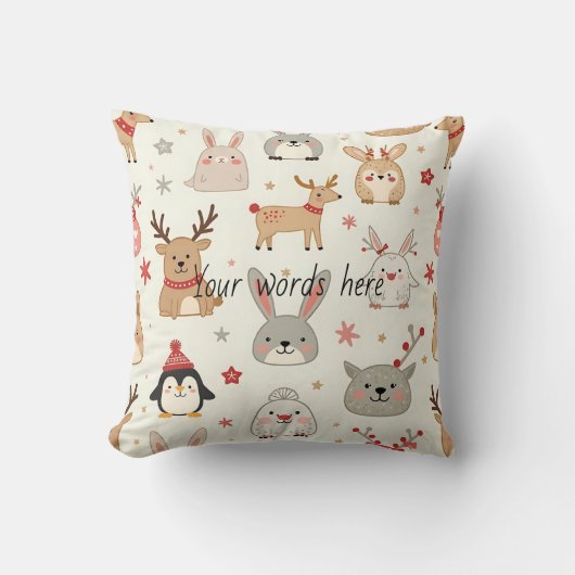 自分のかわいいの作成 クッション (正面)