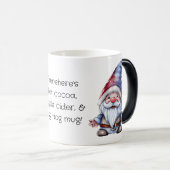 自分のかわいいクリスマス格言を作る モーフィングマグカップ (正面右)