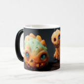 自分のかわいいモンスターを作る モーフィングマグカップ (正面左)