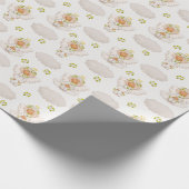 自分のかわいい小さな天使を作る ラッピングペーパー (角)