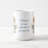 自分のかわいい男の子のクリスマスエンジェルを作る モーフィングマグカップ (中央)