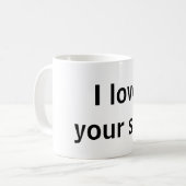自分のことが好き コーヒーマグカップ (正面左)