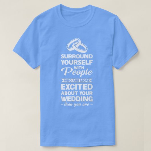 自分のことよりも気に結婚入る人 Tシャツ (デザイン正面)