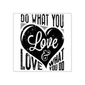 自分のことわざとメッセージ:好きなことをする… ラバースタンプ (インプリント)