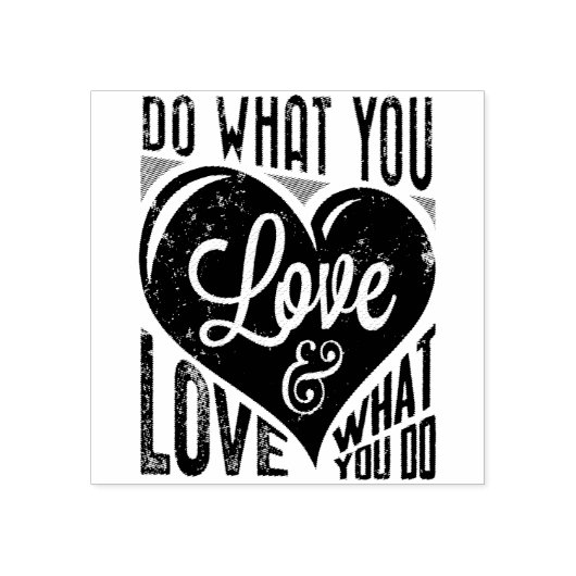 自分のことわざとメッセージ:好きなことをする… ラバースタンプ (インプリント)