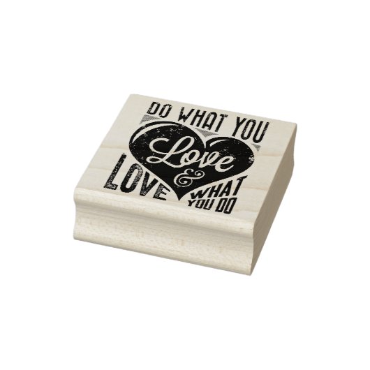 自分のことわざとメッセージ:好きなことをする… ラバースタンプ (スタンプ)