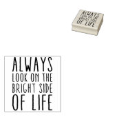 自分のことわざとメッセージ：常に見て… ラバースタンプ (押印)