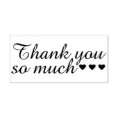 自分のことわざとメッセージ:本当にありがとう ラバースタンプ (インプリント)
