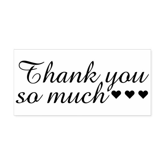 自分のことわざとメッセージ:本当にありがとう ラバースタンプ (インプリント)
