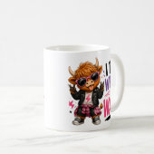 自分のしたいようにする コーヒーマグカップ (正面右)