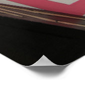 自分のすることを愛し、好きなことをするサイン ポスター (角)