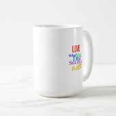 自分のすることを愛せよ コーヒーマグカップ (正面右)