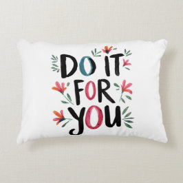 自分のためにやれ アクセントクッション