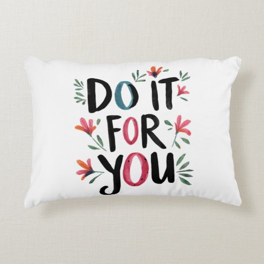 自分のためにやれ アクセントクッション (正面)