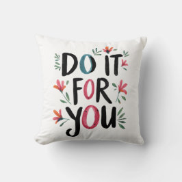 自分のためにやれ クッション