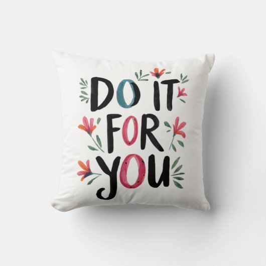 自分のためにやれ クッション (正面)