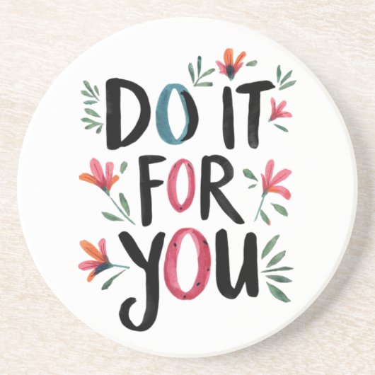 自分のためにやれ コースター (正面)