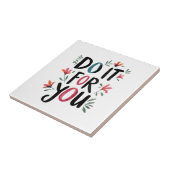 自分のためにやれ タイル (側面)