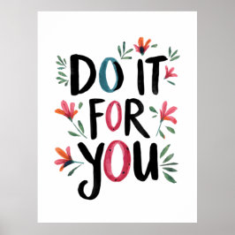 自分のためにやれ ポスター