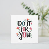 自分のためにやれ 招待状 (スタンド正面)