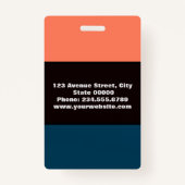 自分のために作成,バスタイリッシュッジ バッジ (裏面)