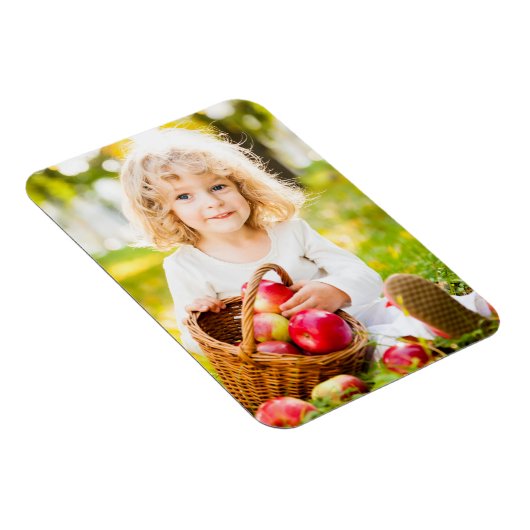 自分ののカスタム子写真を作成 マグネット (右側)