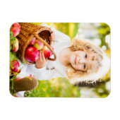 自分ののカスタム子写真を作成 マグネット (横)