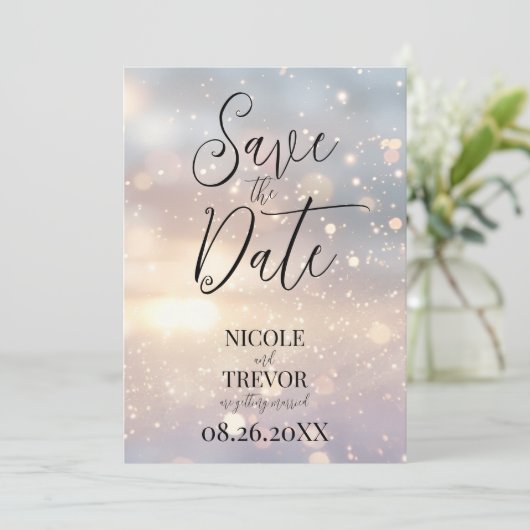 自分のの日カスタム照の輝きを作成 セーブザデート (スタンド正面)