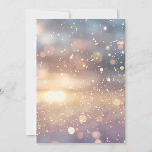 自分のの日カスタム照の輝きを作成 セーブザデート (裏面)