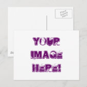 自分のはがきを作れ！ ポストカード (正面/裏面)