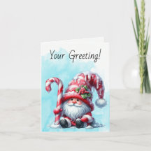 自分のひげを生やしたペパーミントクリスマス格言