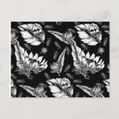 自分のひまわりの色を付ける ポストカード (正面)