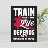 自分のもし人生を育てるのは自分の人生に依存する 招待状 (スタンド正面)