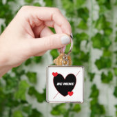 「自分のものになる」ハート キーホルダー (手)