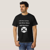 自分のやりたいようにやる、従わない Tシャツ (正面フル)