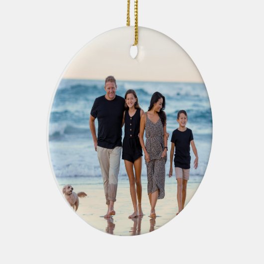 自分のをカスタム作成する2枚の両面 セラミックオーナメント (右)