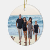 自分のをカスタム作成する2枚の両面 セラミックオーナメント (左)