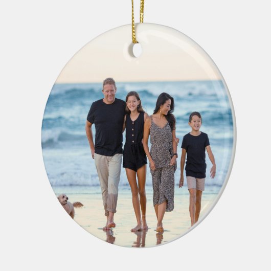 自分のをカスタム作成する2枚の両面 セラミックオーナメント (左)