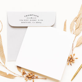 自分のを作エレガントるクラシック差出人住所 セルフインキングスタンプ