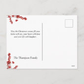 自分のを作カスタム成する6フォトクリスマスコラージュ シーズンポストカード (裏面)