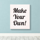 自分のを印刷すカスタムる キャンバスプリント (インサイチュ (ウッドフロア))