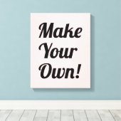 自分のを印刷すカスタムる キャンバスプリント (インサイチュ (ウッドフロア))